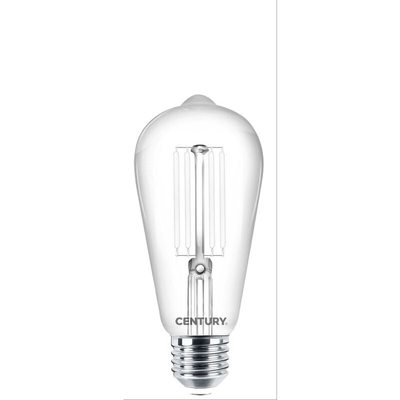 foto del prodotto lampada filamento led incanto white edison chiara 7,5w e27 2700k inpw 752727 century
