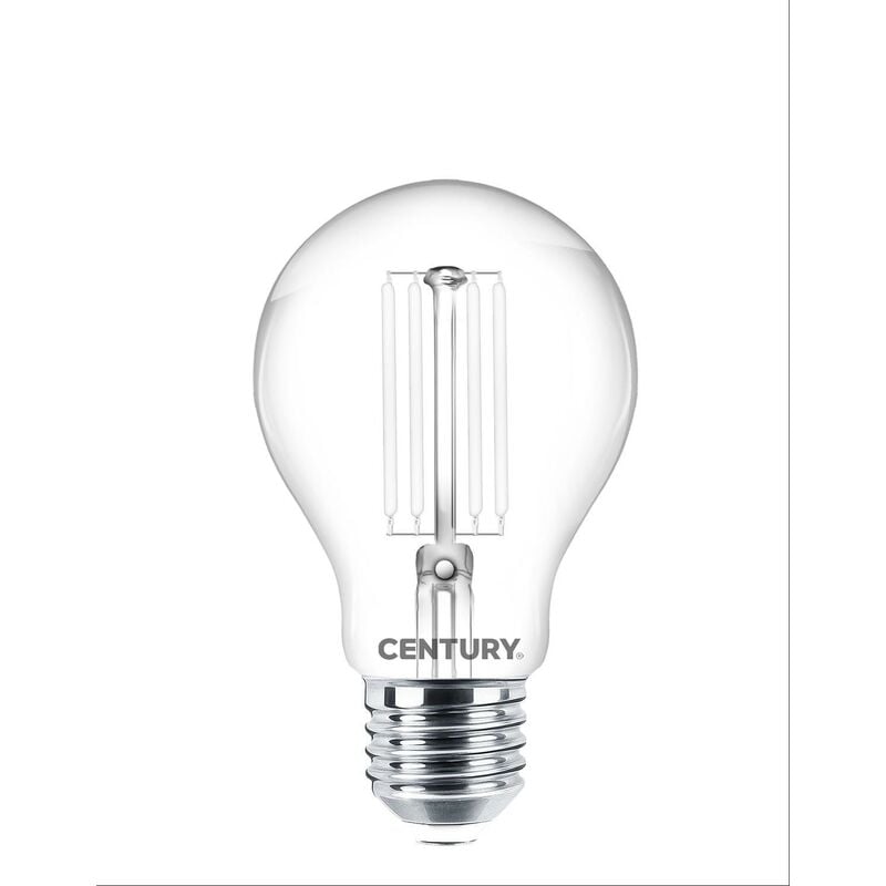 foto del prodotto lampada filamento led incanto white goccia chiara a60 7,5w e27 century