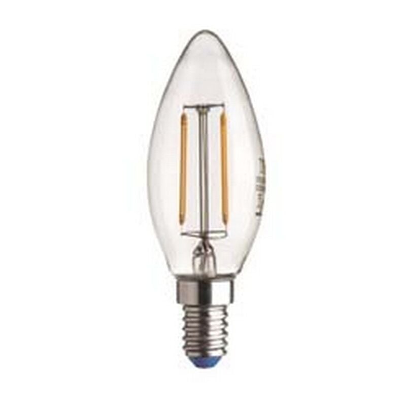 foto del prodotto lampada filo led oliva stick e14 - 2.5w - 4000 k naturale - 250 lm - 35x97h