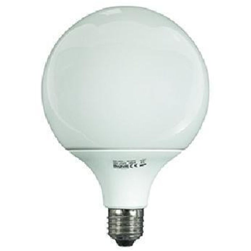 foto del prodotto lampada fluorescente compatta compact globo. 30w, 230v, e27, 6500k