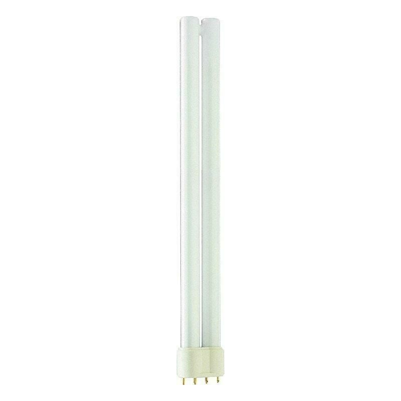 foto del prodotto lampada fluorescente compatta lampadina senza alimentatore integrato fluorescente 24w 2g11 master pl l 4 pin 24 w pl2484 philips