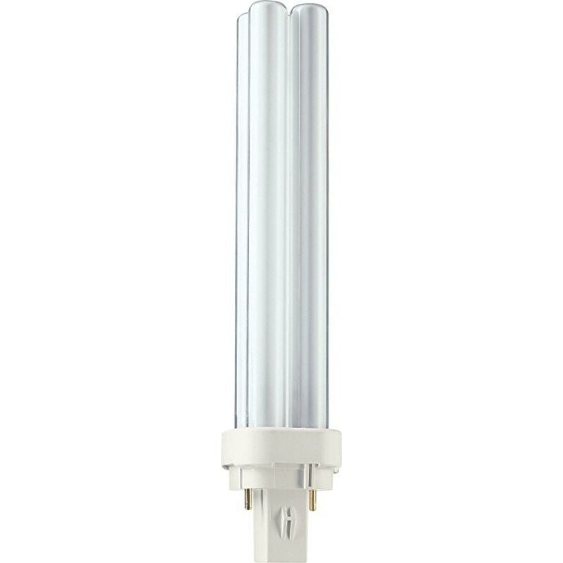 immagine 0 del prodotto lampada fluorescente compatta senza alimentatore integrato master pl c 26w 827 2p 1ct 5x10box master pl c 2pin 26 w philips