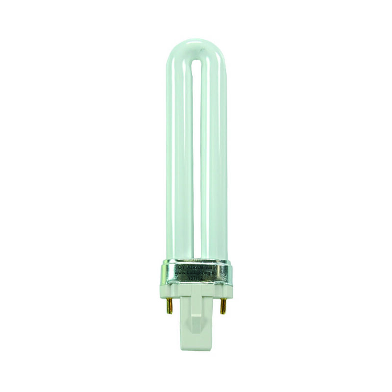 foto del prodotto lampada fluorescente longlife con starter incorporato g23 9w g23 2pin 2700 k calda 600 lm 34x167h