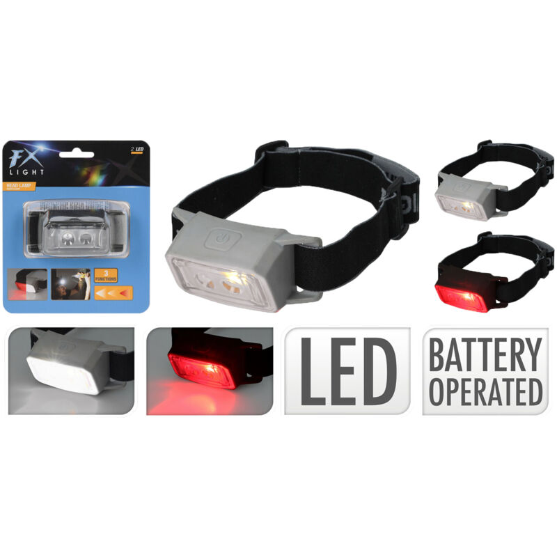 foto del prodotto lampada frontale 45 lumen fx light