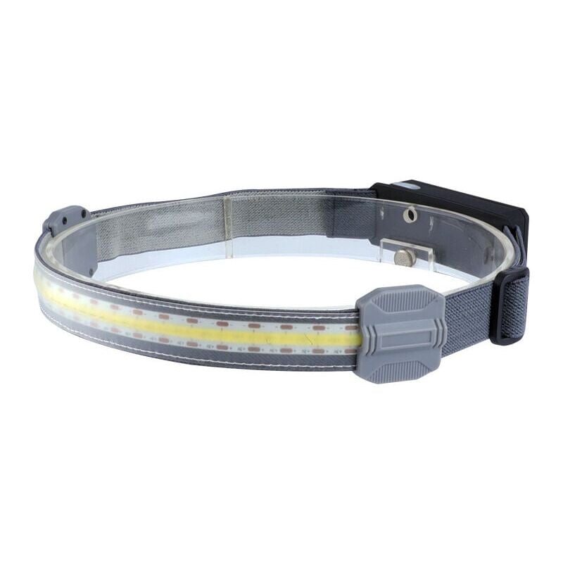 foto del prodotto lampada frontale cob luce soffusa corsa notturna piccola lampada frontale ricaricabile tramite usb lampada frontale portatile per corsa all aperto