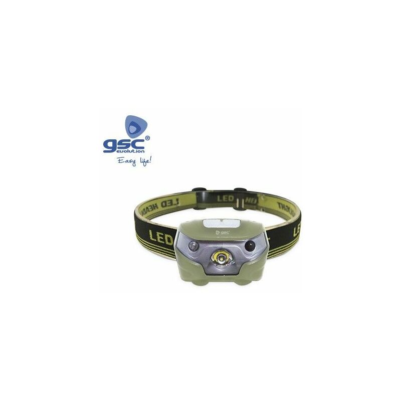 foto del prodotto lampada frontale con sensore 3w gsc 001603252