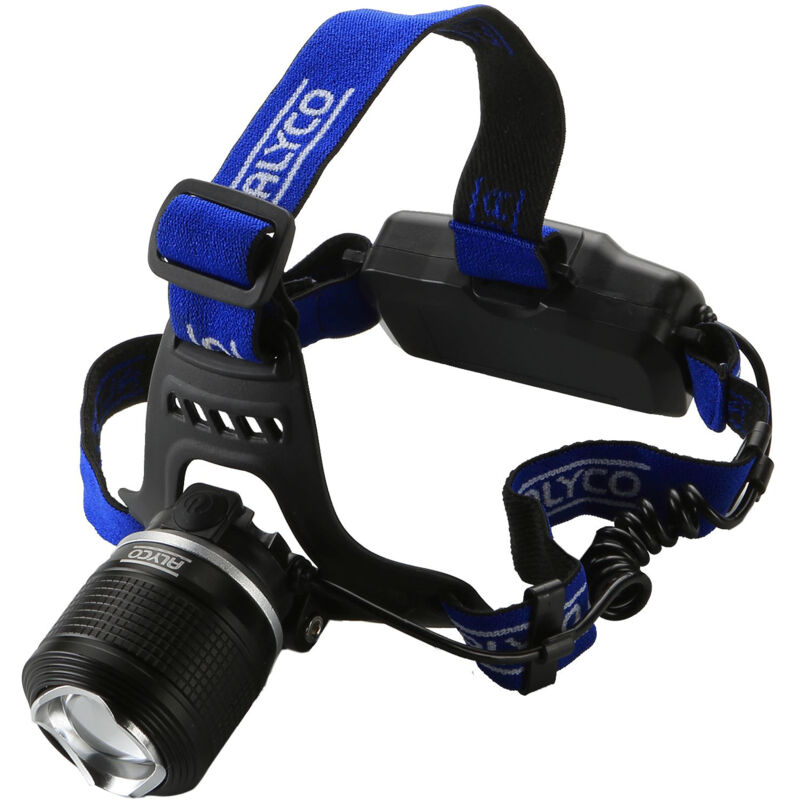 foto del prodotto lampada frontale led ricaricabile 12 w