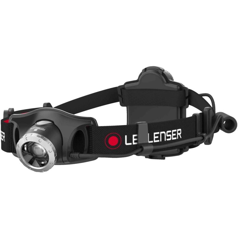 foto del prodotto lampada frontale ledlenser h7r.2 7298 ricaricabile da 300 lumen in scatola