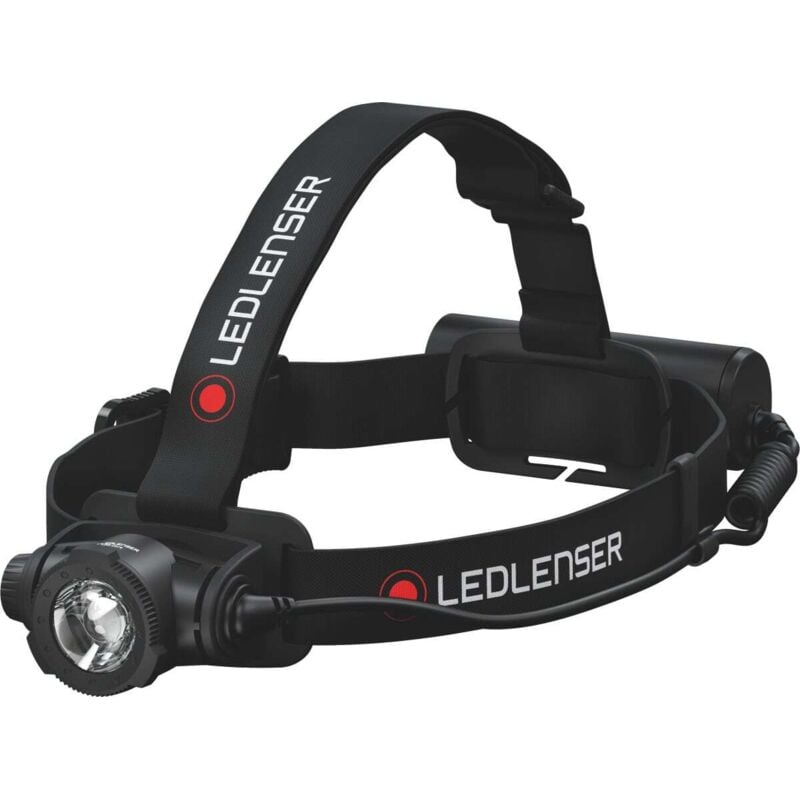 foto del prodotto lampada frontale ledlenser h7r core nero 502122