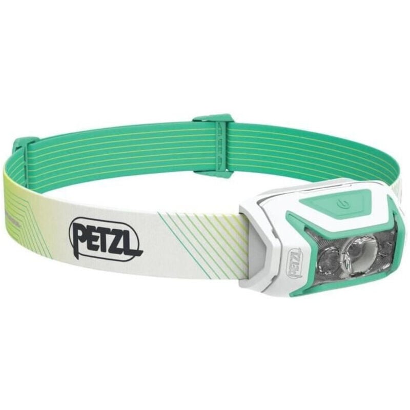 foto del prodotto lampada frontale petzl actik core - pesca navigazione - 600 lumen - batteria ricaricabile inclusa - verde