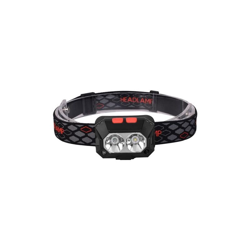 foto del prodotto lampada frontale potente aiperq ricaricabile tramite usb, 6 modalit , lampada frontale da campeggio, 1000 lumin, impermeabile ipx4, durata 6 8 ore