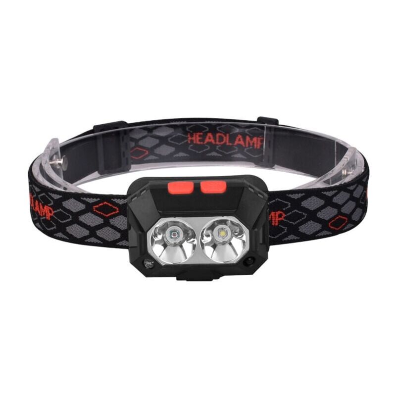 foto del prodotto lampada frontale potente ricaricabile tramite usb, 6 modalit , lampada frontale da campeggio, 1000 lumen, impermeabile ipx4, durevole 6 8 ore per