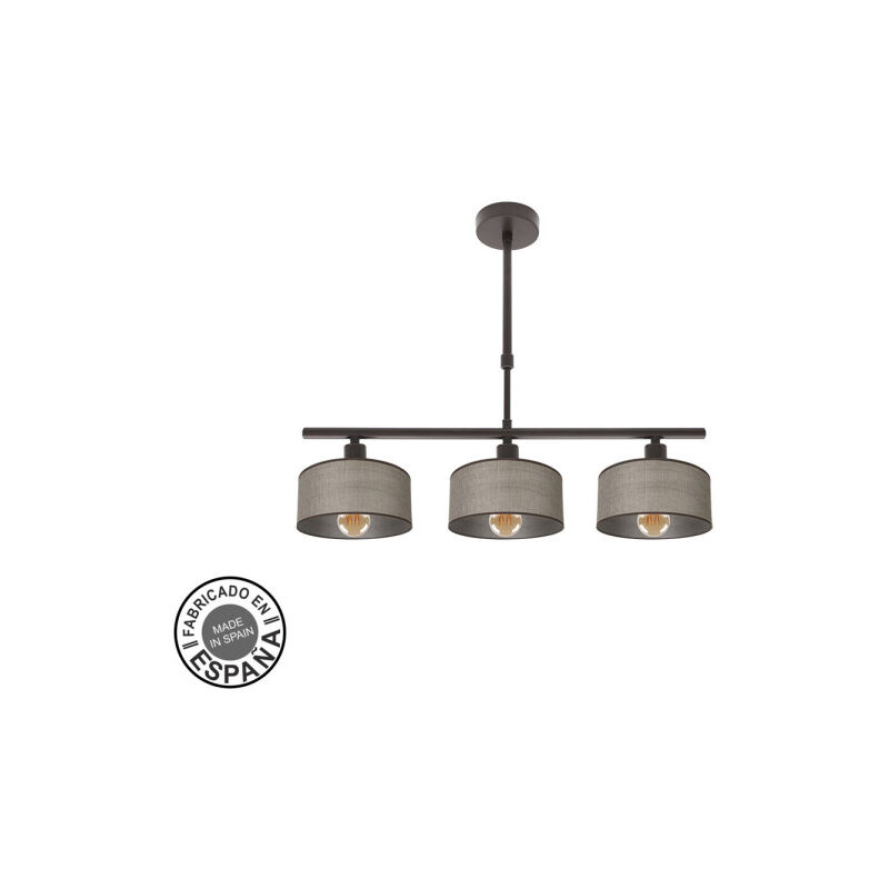 foto del prodotto lampada gilda 3xe14 marrone regx55x14 cm