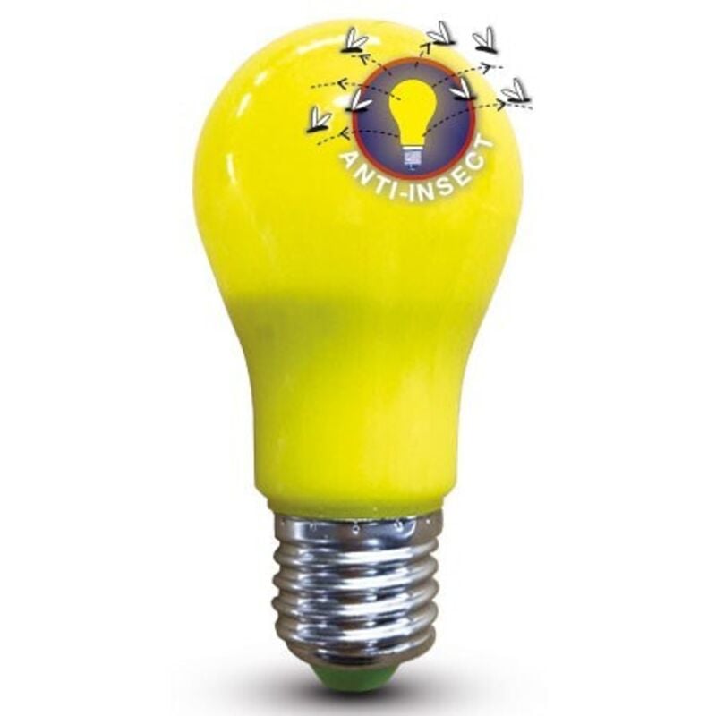 foto del prodotto lampada goccia a60 anti-insetti 7w e27 1700k duralamp cod. la60ai