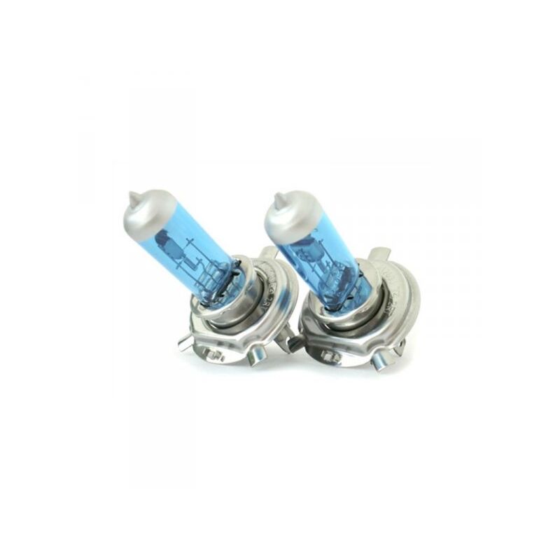 foto del prodotto lampada h4 p43t 12v 60w 55w con effetto xenon bianco
