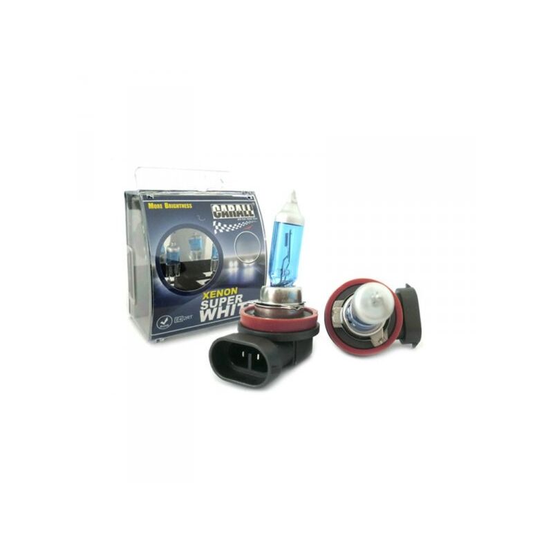 foto del prodotto lampada h8 12v 35w pgj19-1 effetto xenon bianco angel eyes compatibile bmw