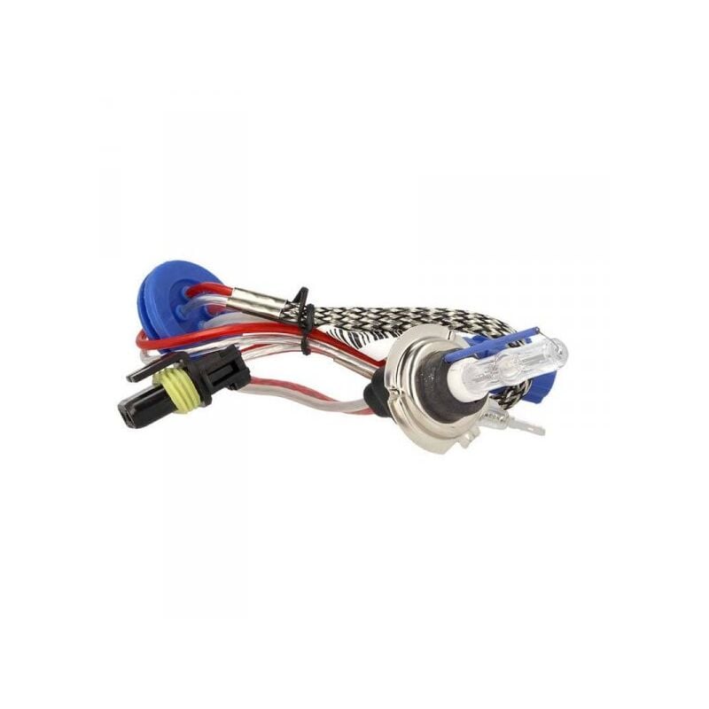 foto del prodotto lampada hid xenon h7 4300k accensione veloce 50 luminosita 35w piu gas xenon attacco ferro