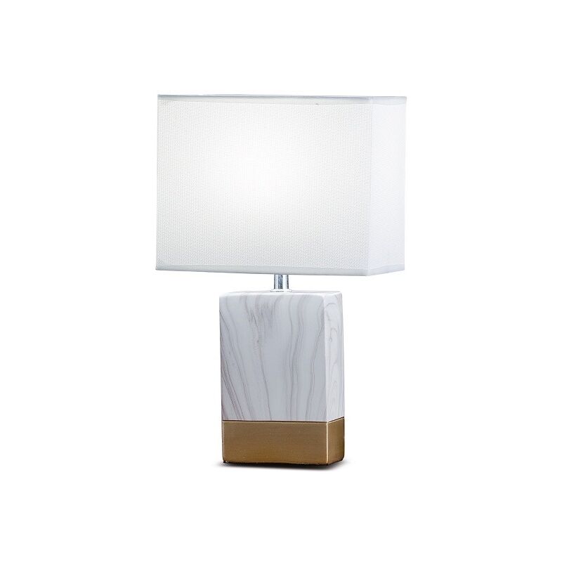 foto del prodotto lampada in ceramica marble 12x67xh39cm in 2 colori
