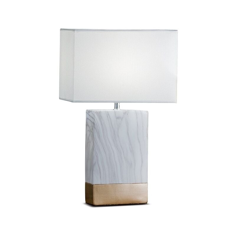 foto del prodotto lampada in ceramica marble 18x10xh55cm in 2 colori