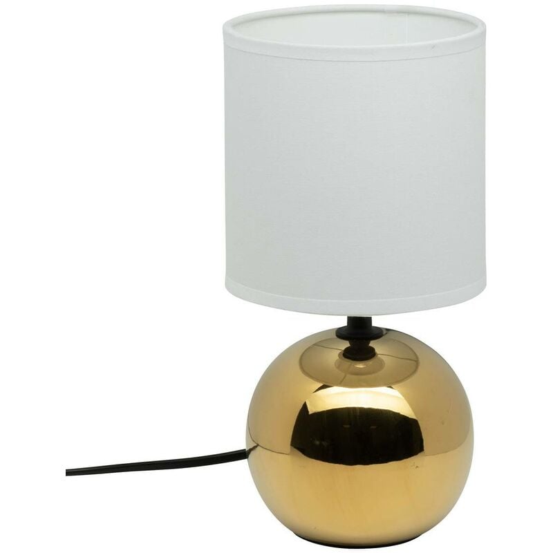 foto del prodotto lampada in ceramica tim o h25cm oro atmosphera cr ateur d int rieur