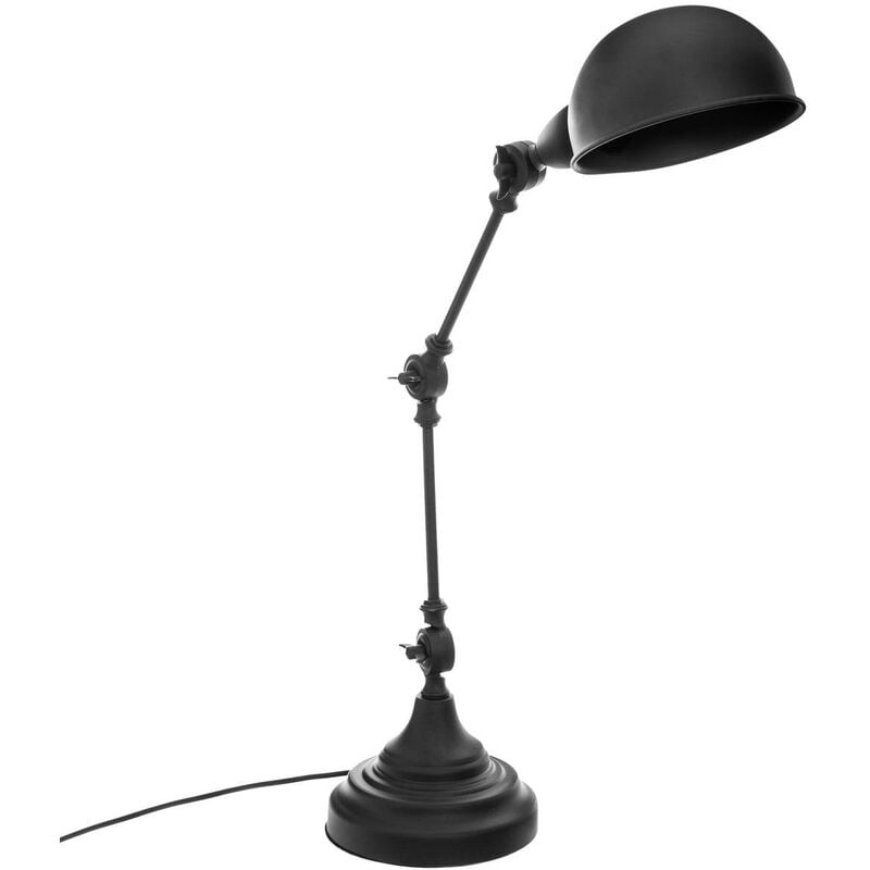 foto del prodotto lampada in metallo nero basalt h55cm atmosphera cr ateur d'int rieur