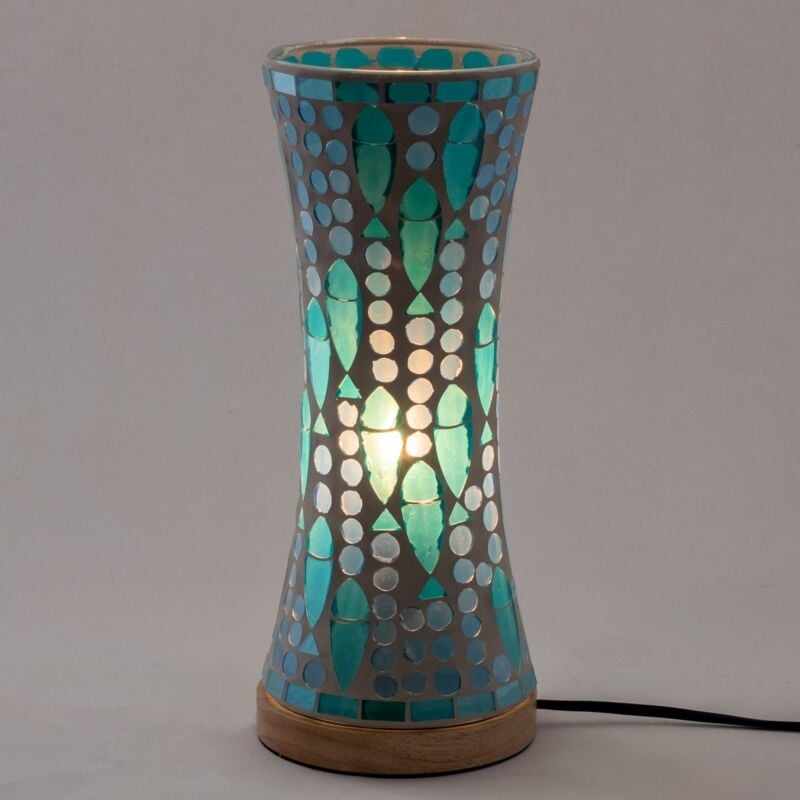 foto del prodotto lampada in mosaico dal design unico ed elegante per arredare la tua casa con stile e personalit 