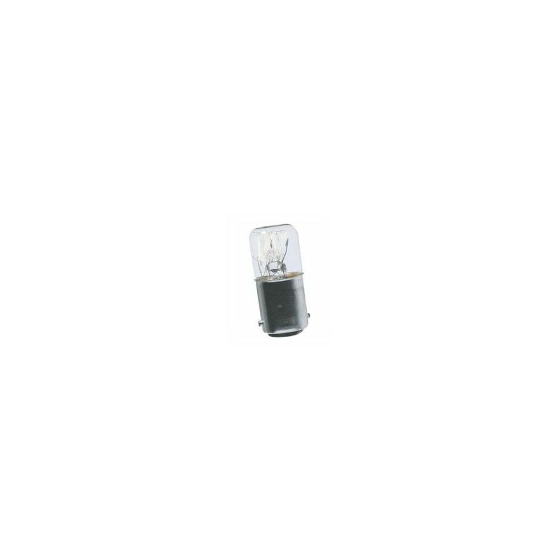foto del prodotto lampada incandescenza tubolare trasparente ba15d 05w 240v electra 70974