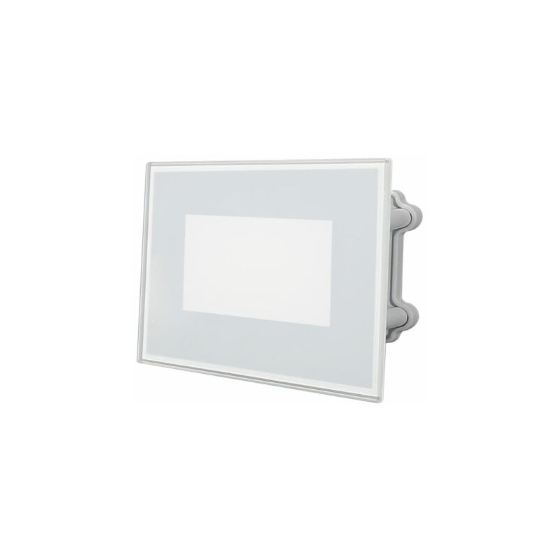 foto del prodotto lampada incasso parete led quadro in vetro, 5w ip65 luce calda 3000k