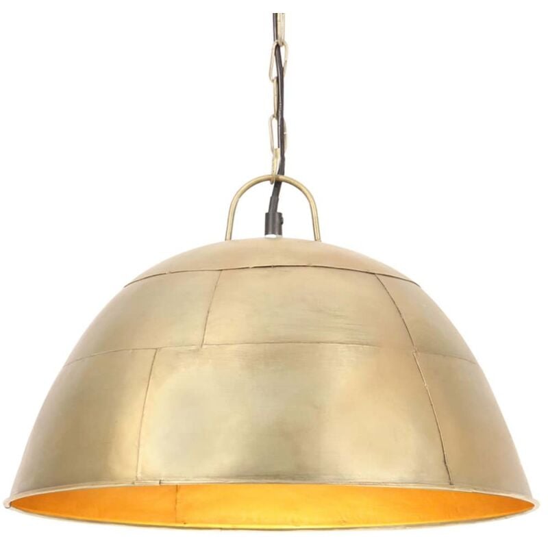 foto del prodotto lampada industriale vintage 25 w ottone rotonda 41 cm e27 vidaxl