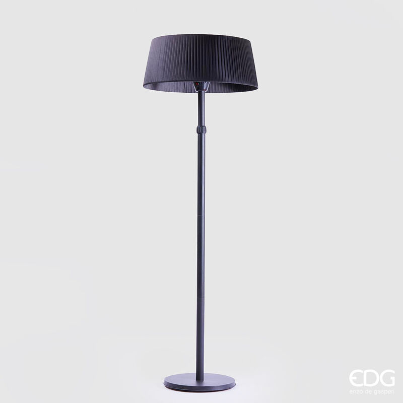 foto del prodotto lampada infrarossi riscaldante telescopica nero 160 225 cm