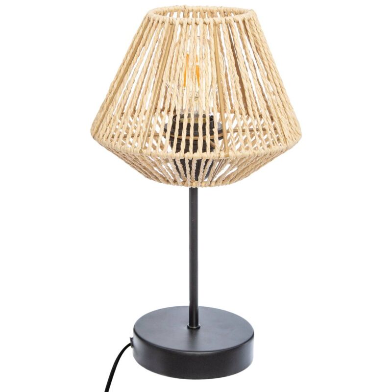 foto del prodotto lampada jily beige h34cm atmosphera cr ateur d int rieur