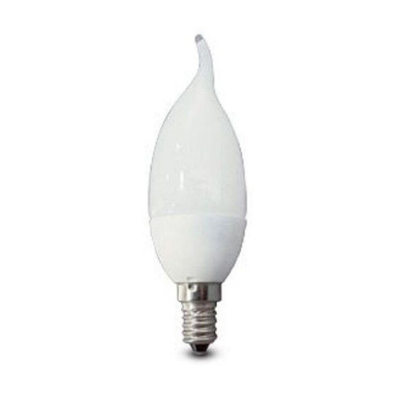 foto del prodotto lampada lampadina led 4w watt e14 luce bianca calda fredda fiamma in ceramica bianco caldo trade shop traesio