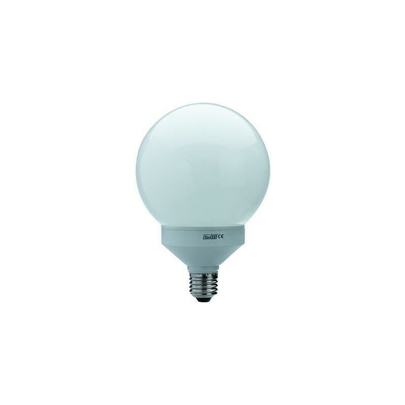 foto del prodotto lampada lampadina mini sfera palla globo 15w 15 75w e27 luce fredda risparmio