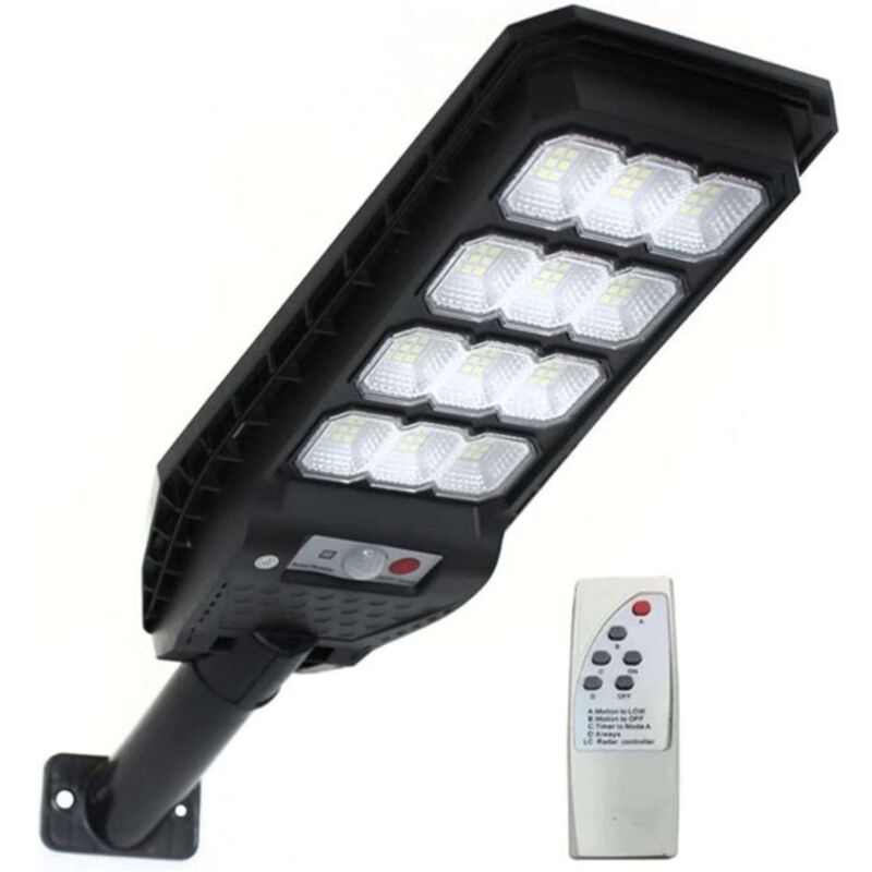 foto del prodotto lampada lampione energia luce solare solar light outdoor da esterno 200w (pm-31)