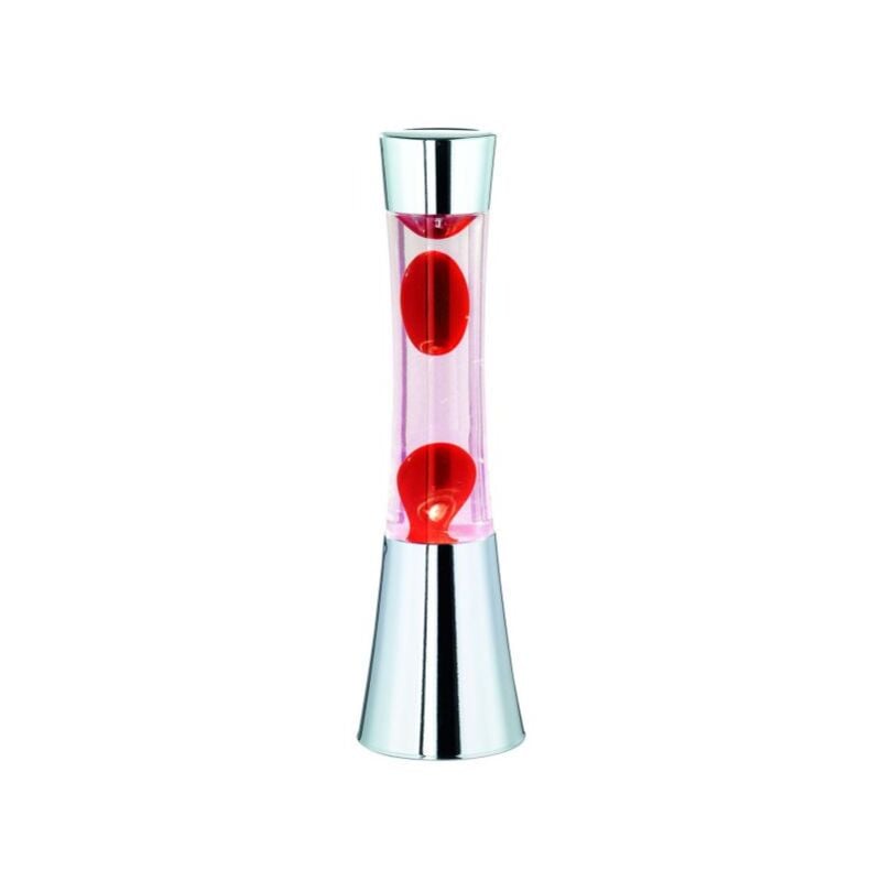 foto del prodotto lampada lava cromato rosso r50551110