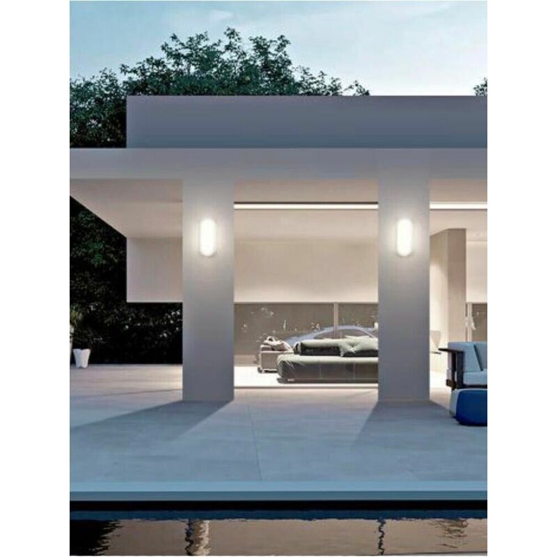foto del prodotto lampada led 18 watt luce naturale 4000k plafoniera da interno esterno ip65