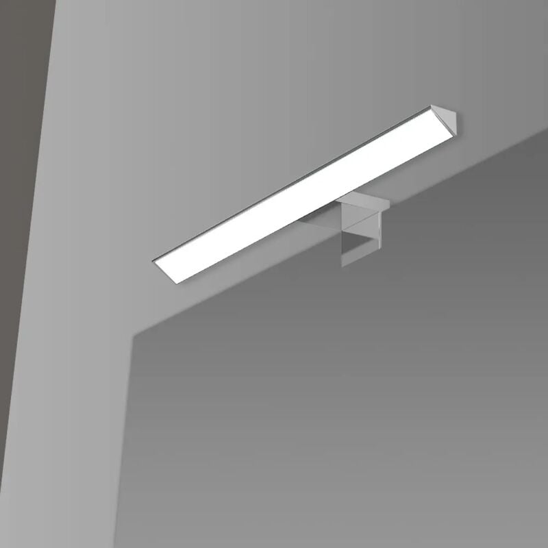 foto del prodotto lampada led 30 cm triangolare con luce fredda e doppia installazione