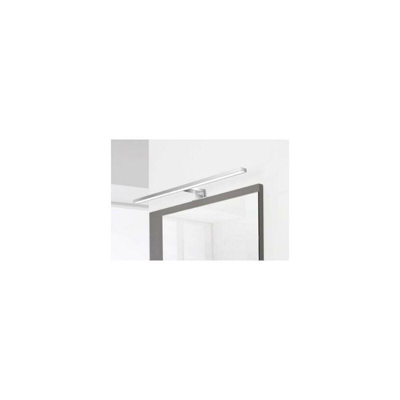 foto del prodotto lampada led 5w 50cm ip44 in abs cromo per specchi