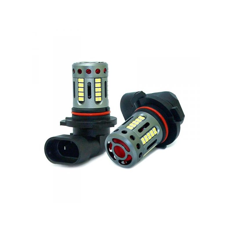 foto del prodotto lampada led 9006 hb4 12v 21w canbus bianco con ventola in testa per luce fendinebbia