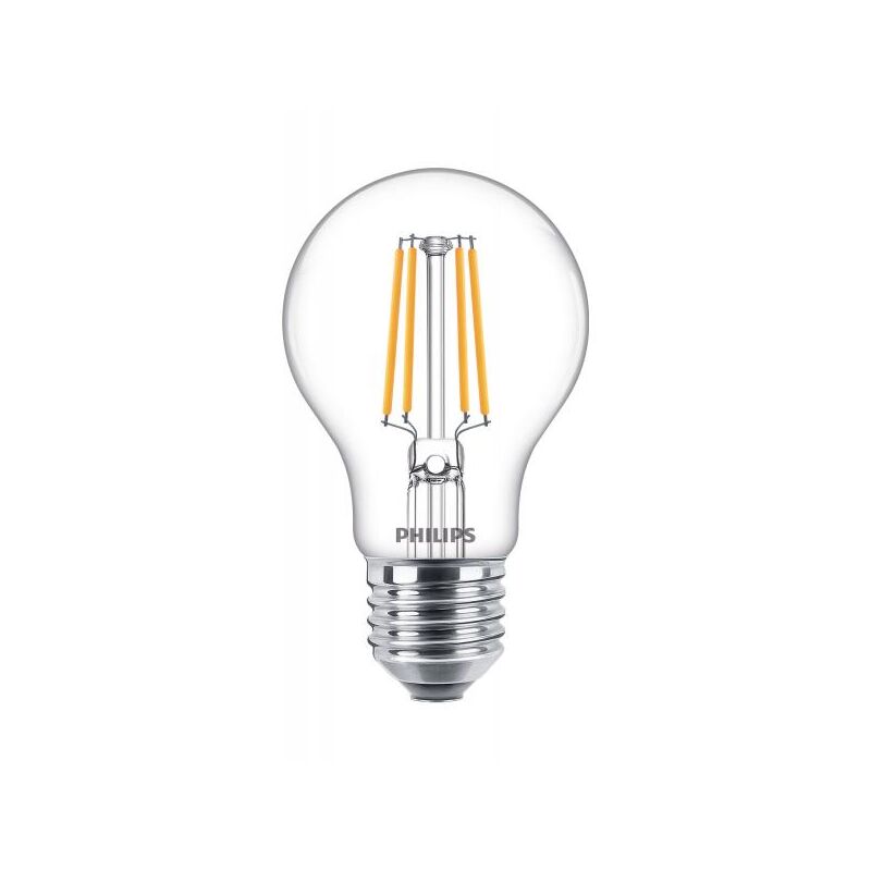 foto del prodotto lampada led a goccia filamento40w e27 2700k warm white 470 lumen a philips