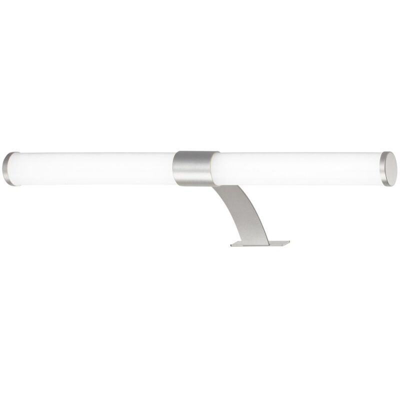 foto del prodotto lampada led a specchio per bagno, lampada a specchio 2 in 1, lampada da mobile, lampada da parete, ip44, colore della luce bianco neutro, 6w, cromo