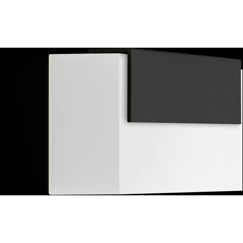 foto del prodotto lampada led applique da esterno art 100 top 4000k nero lombardo ll116002n