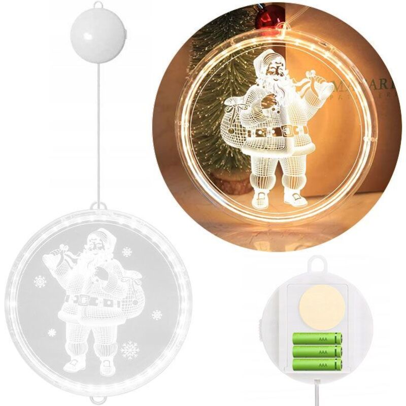 foto del prodotto lampada led babbo natale cd003