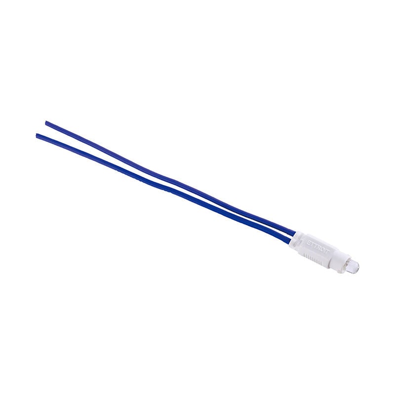 foto del prodotto lampada led blu 0.5w 220v serie solar compatibile matix