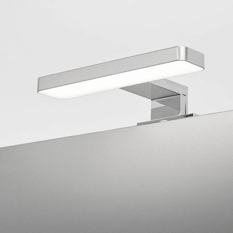 foto del prodotto lampada led brex per bagno 6,5 watt cromata 200 mm
