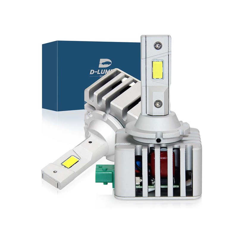 foto del prodotto lampada led d3s d3r 35w 42v 6000k senza led driver plug play senza modifica piu lumisoso dello xenon originale