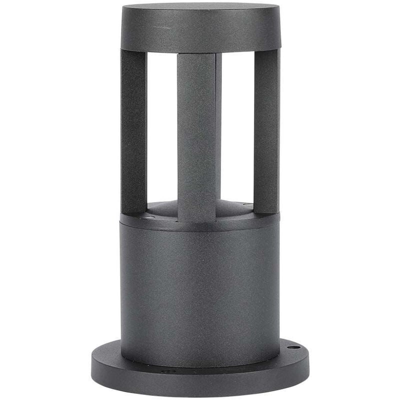 foto del prodotto lampada led da giardino fissaggio a terra led cob 10w colore nero h 25cm bianco freddo ip65 v tac