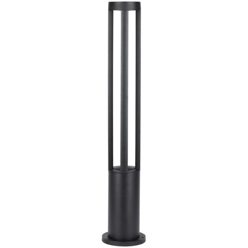 foto del prodotto lampada led da giardino fissaggio a terra led cob 10w colore nero h 80cm 6400k ip65 - v-tac
