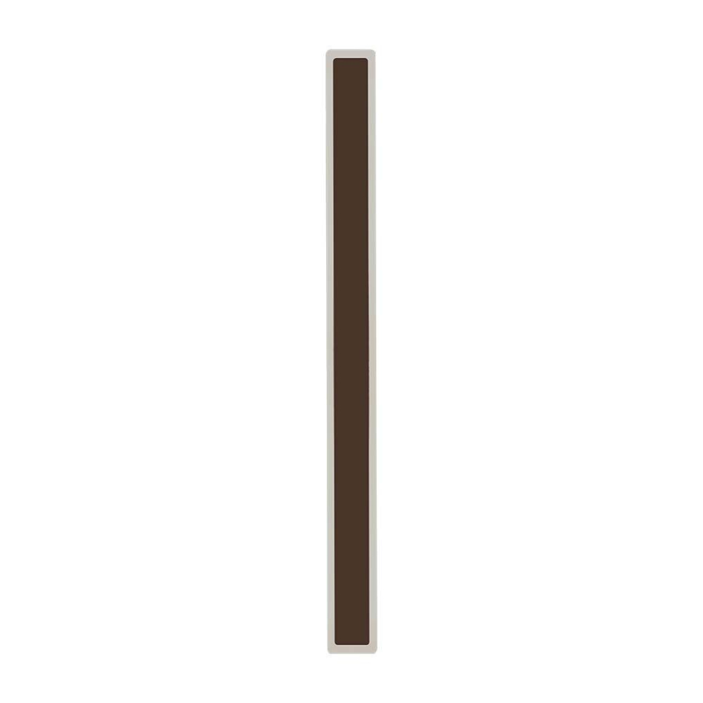 foto del prodotto lampada led da muro 17w colore corten 85x54x625mm fascio 360 4000k ip65 v tac