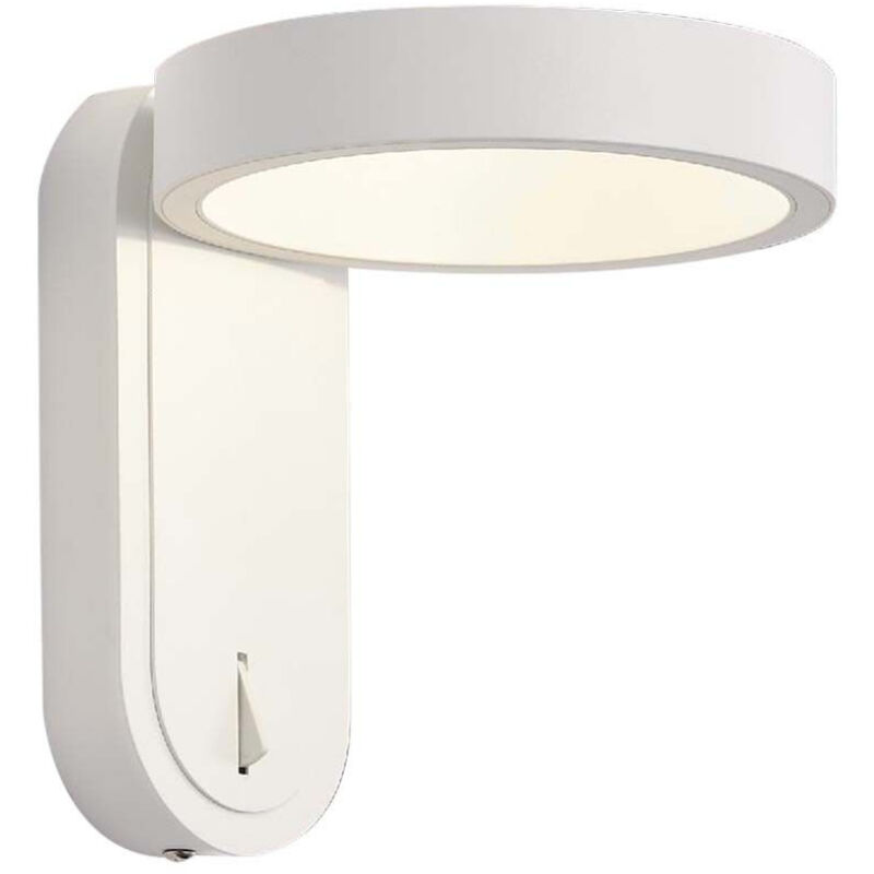 foto del prodotto lampada led da muro 5w doppio fascio 110lm/w colore bianco con testa ruotabile 3000k+4000k ip65 - v-tac
